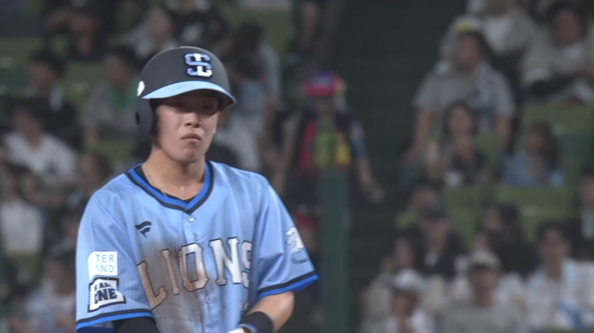 3回裏・L滝澤夏央 盗塁成功でチャンスを作る!!