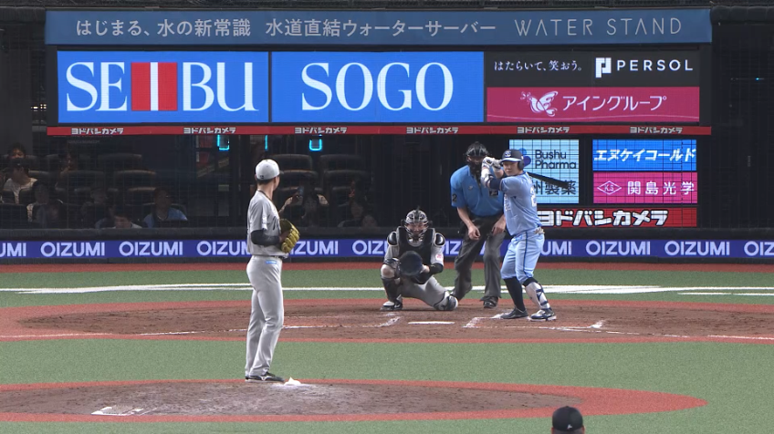 7回裏・M廣池康志郎 2回無安打無失点の完璧リリーフ!!