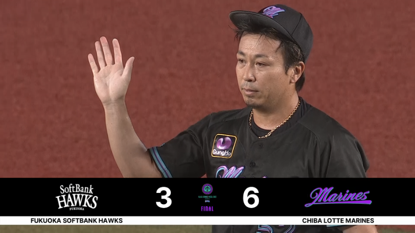 9回表・M益田直也 自身248セーブ目をあげる好投で試合を締める!!