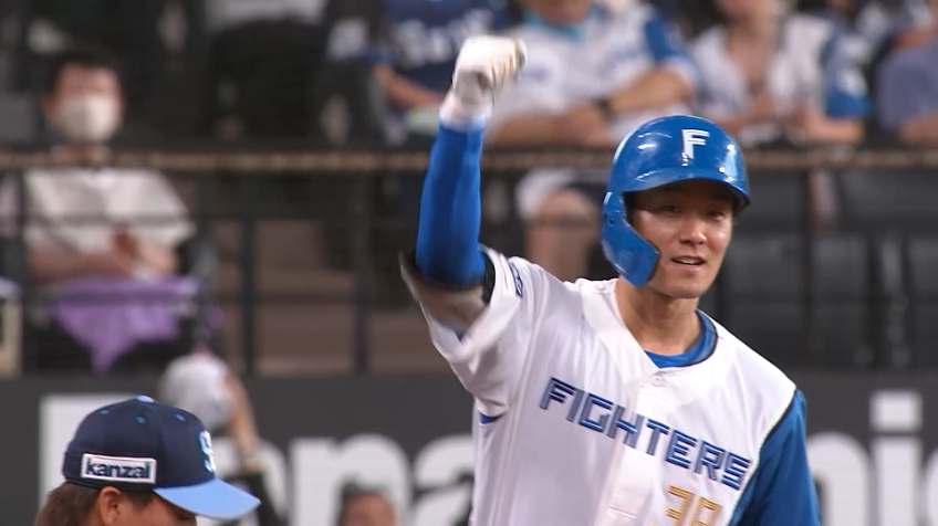 8回裏・F石井一成 4番起用に応える4打数4安打の大暴れで追加点!!