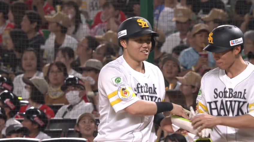 2回裏・H海野隆司 セカンドの頭上を越える勝ち越しタイムリーヒットを放つ!!