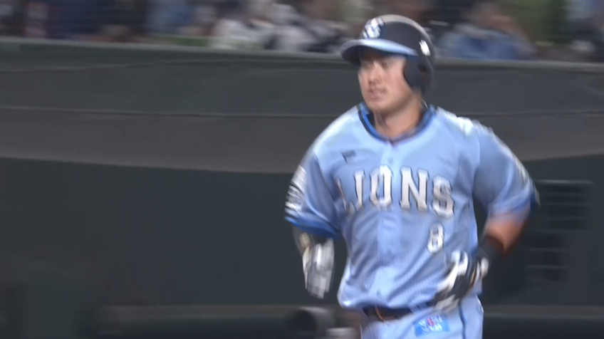 4回裏・L渡部聖弥 レフトへの2ランホームランで追加点を奪う!!