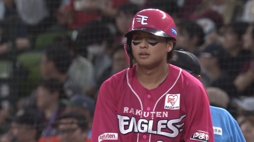 3回表・E黒川史陽 センターへ同点のタイムリーヒットを放つ!!