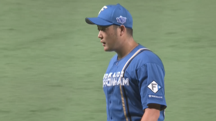 6回裏・F齋藤友貴哉 1イニングを無失点で抑える!!