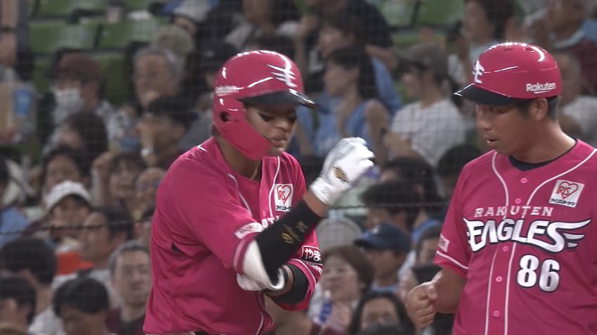 1回表・E黒川史陽 三遊間を破る先制タイムリーヒットを放つ!!