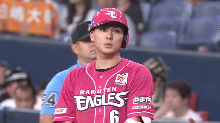 5回表・E村林一輝 チャンスを逃さず三遊間を破るタイムリーヒット!!