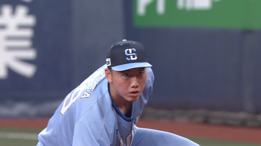 8回裏・L村田怜音 一二塁間は抜かせぬダイビングキャッチ!!