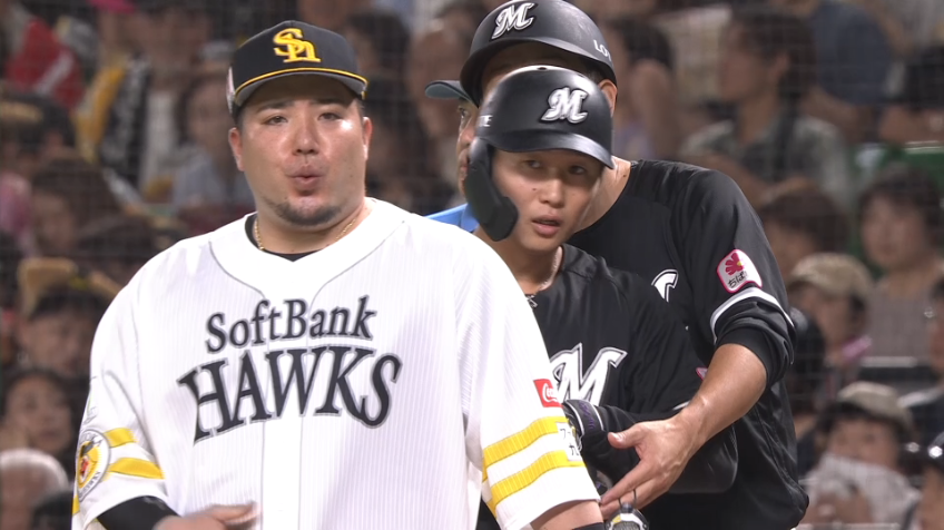 2回表・M宮崎竜成 レフトへのタイムリーヒットで追加点を挙げる!!