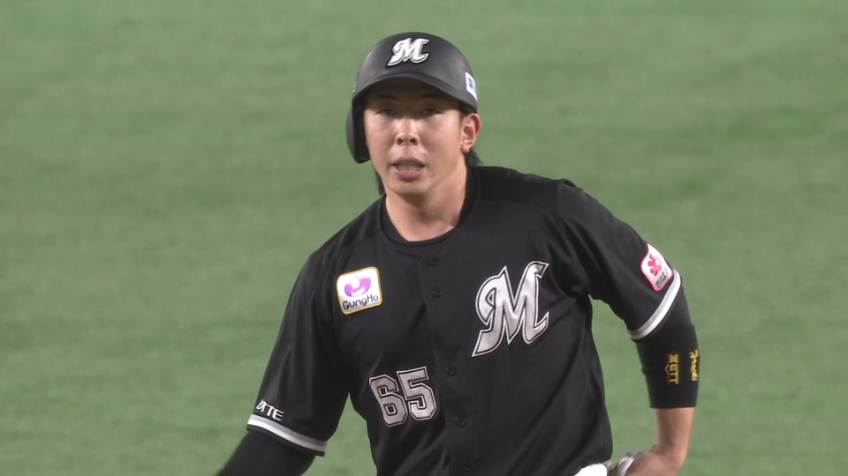 2回表・M寺地隆成 ライトへのタイムリー2ベースヒット!!