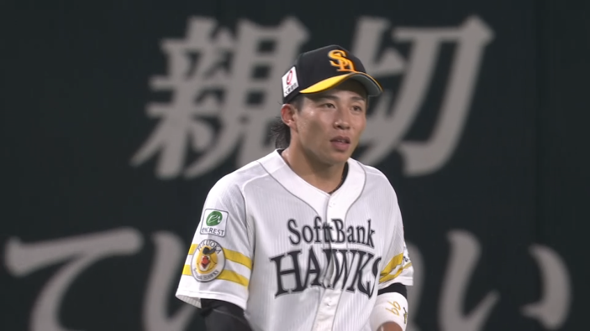 4回表・H野村勇 華麗な身のこなしでランナーをアウトに!!