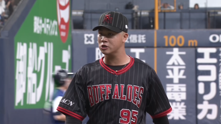 7回表・B才木海翔 1回無失点の安定したピッチングを見せる!!