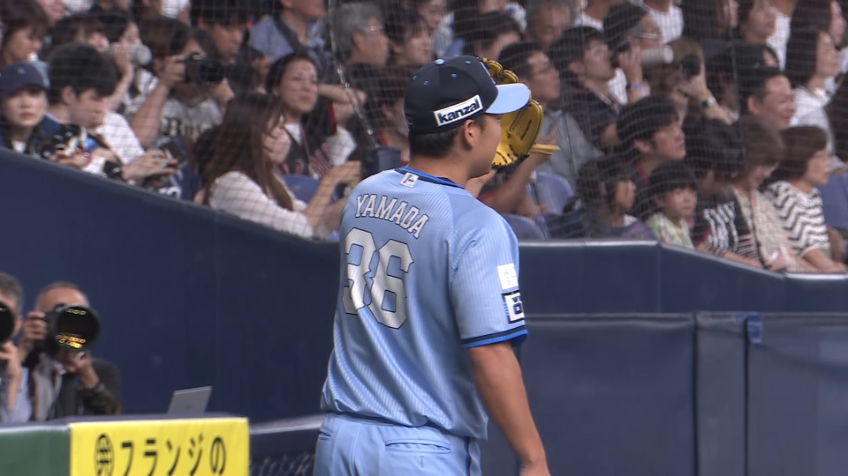 8回裏・L山田陽翔 ランナーを許すも力強い投球で切り抜ける!!
