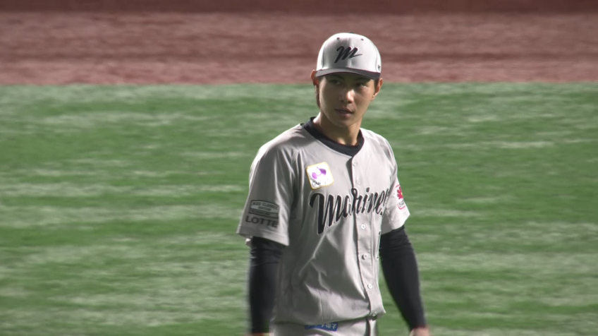 5回裏・M藤原恭大・池田来翔 見事な連携で2塁タッチアウト!!