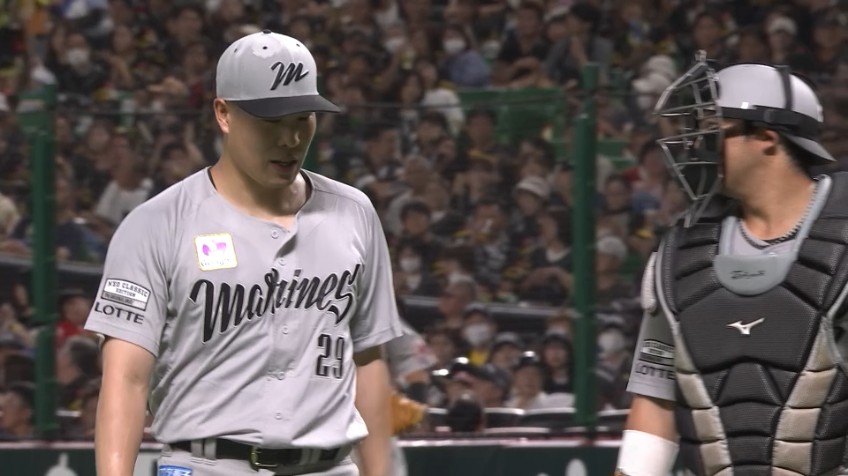 5回裏・M西野勇士 一軍復帰後初登板で5回無失点の好投!!