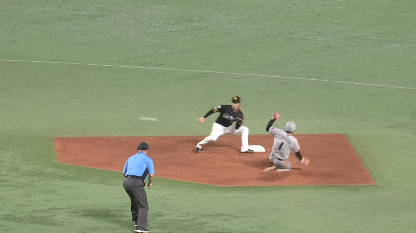 5回表・M友杉篤輝 盗塁を決めチャンスメイク!!