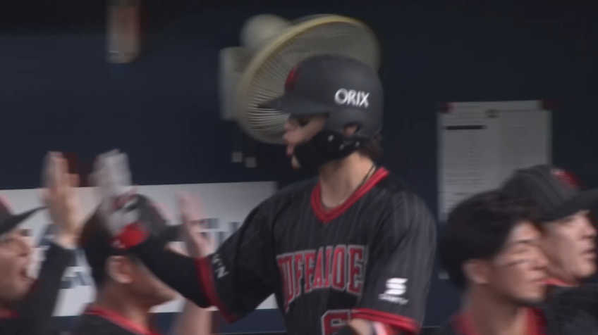 6回裏・B中川圭太 あまりに無敵!! レフトへ同点の今季9号2ランホームラン!!