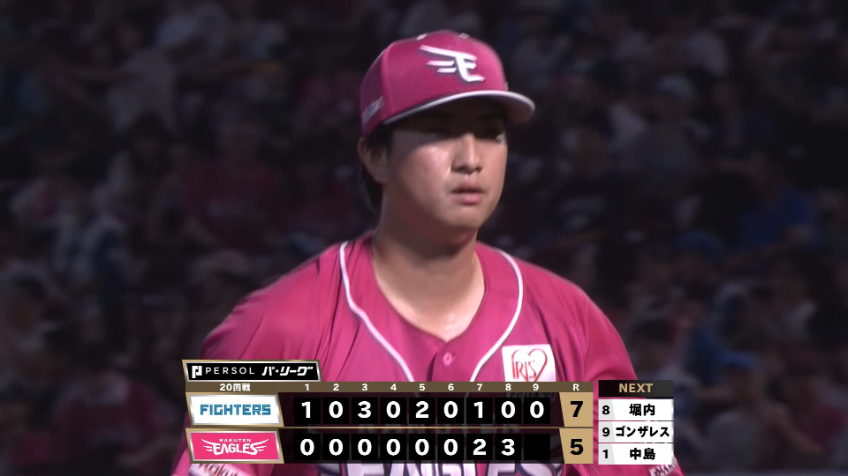 公式】東北楽天ゴールデンイーグルス VS 北海道日本ハム
