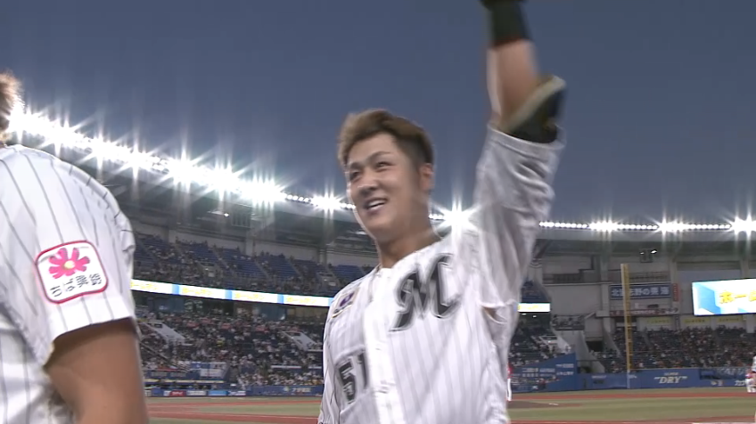 2回裏・M山口航輝 右中間への同点2ランHR!!