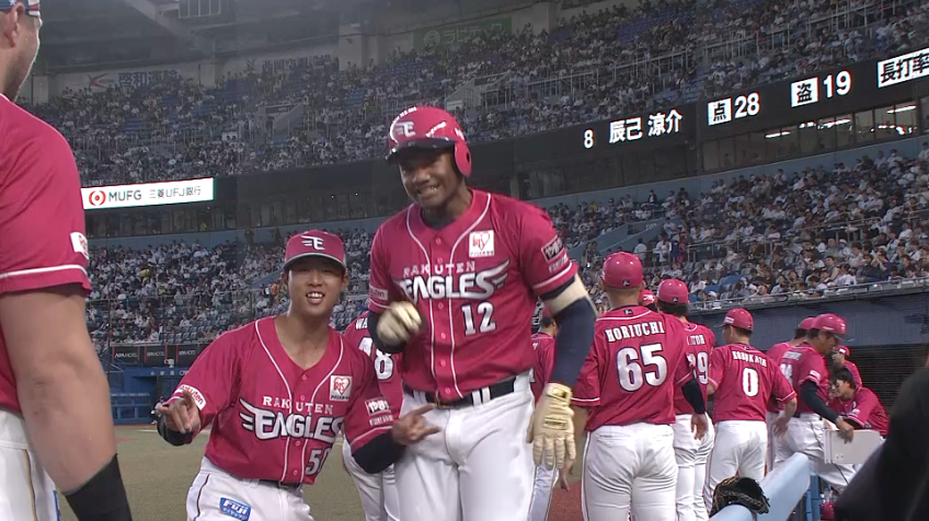 2回表・Eゴンザレス 先制の2ランホームランを放つ!!