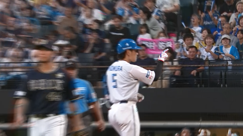 1回裏・F野村佑希 好調維持!! 初球をレフト前に運び2者連続タイムリー!!