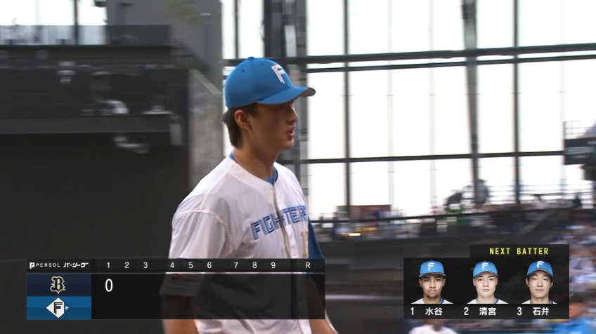 1回表・F達孝太 完璧な立ち上がり!! 先頭から3者連続三振を奪う!!