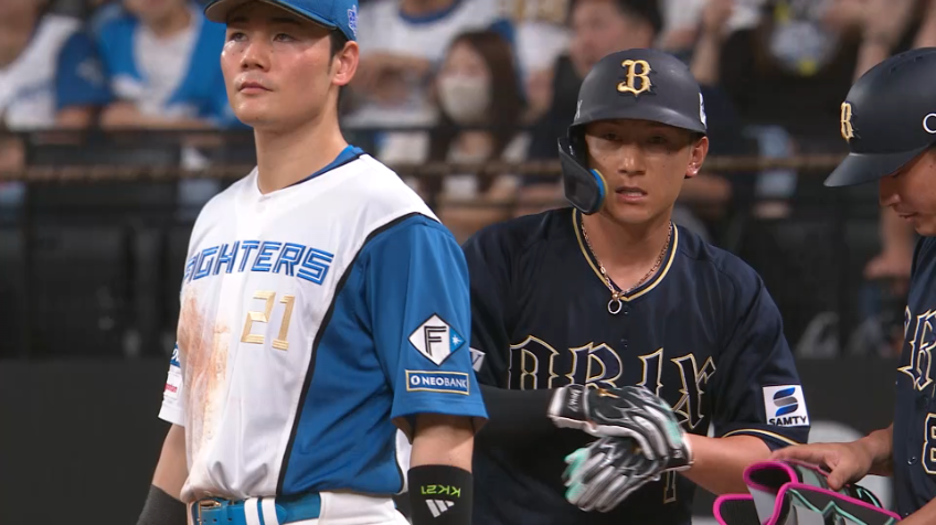 8回表・B西川龍馬 巧みなバットコントロールで1軍復帰後初ヒット!!