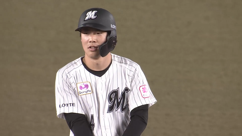 4回裏・M友杉篤輝 さらにリードを広げる!! 右中間へのタイムリー2ベース!!