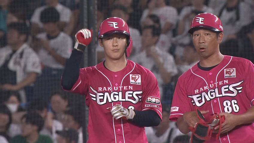 5回表・E太田光 反撃の一打!! センターへのタイムリーで1点を返す!!