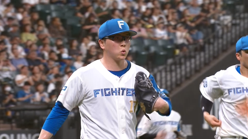 4回表・F生田目翼 急な登板にも関わらず2回1/3を1失点で投げ抜く!!