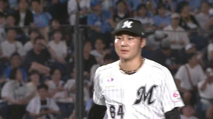 9回表・M廣池康志郎 ズバッと決めた!! 1イニング2奪三振無失点の好投!!