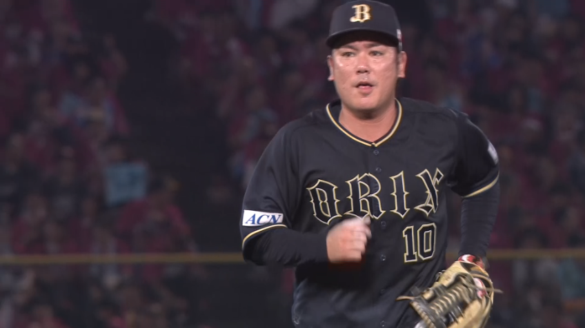 2回裏・B大城滉二 難しい打球に追いつき一塁へ送球!!