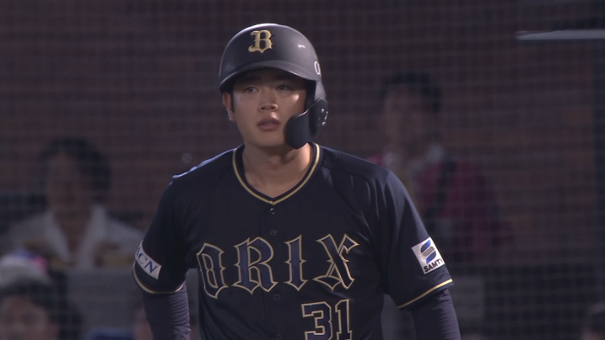 4回表・B太田椋 センターへ同点タイムリーヒットを放つ!!