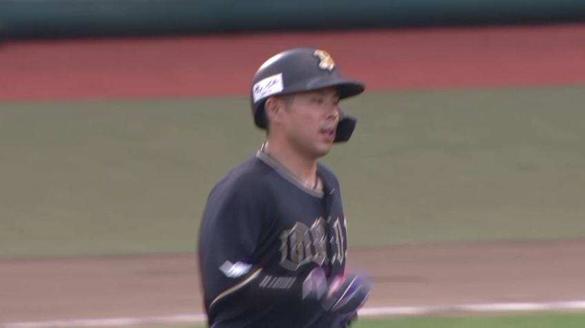 7回表・B若月健矢 貴重な追加点となるソロホームランを放つ!!