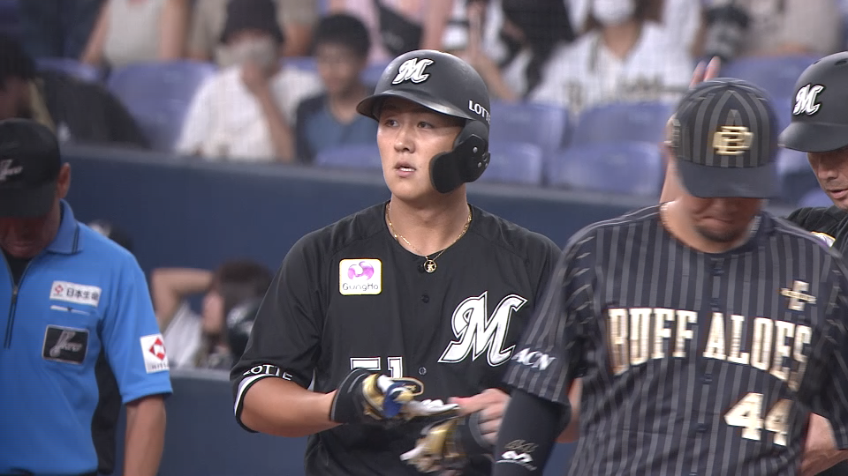 3回表・M山口航輝 センターへのタイムリーヒットを放ち先制!!