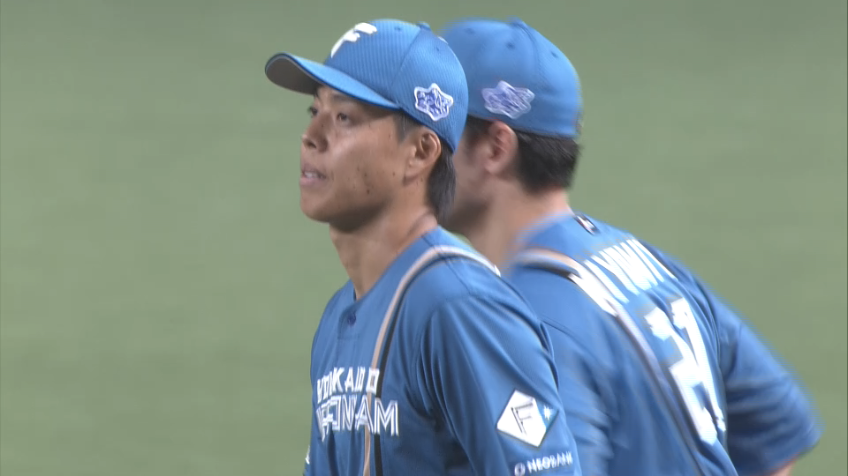 12回裏・F杉浦稔大 サヨナラのピンチを招くも無失点で切り抜ける!!