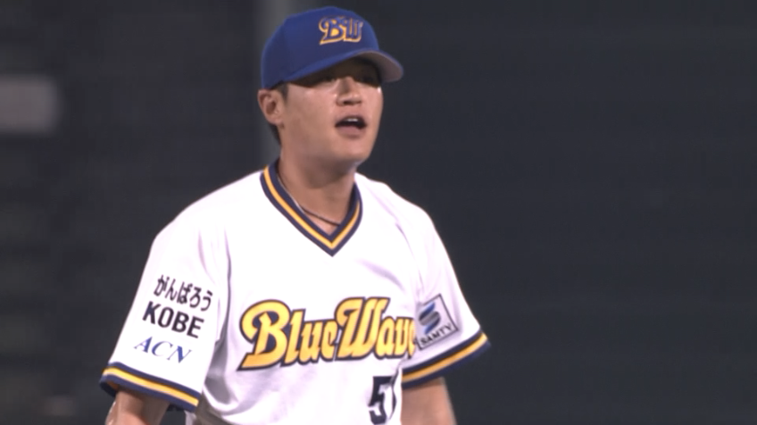 8回表・B山田修義 1イニングを3者凡退に抑える!!