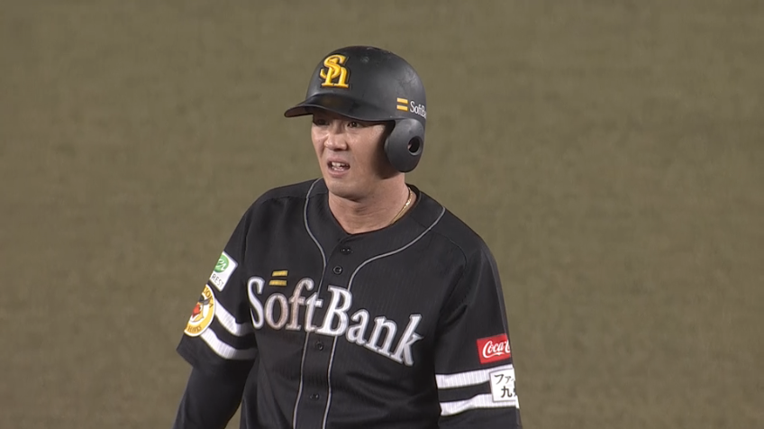 6回表・H佐藤直樹 良いスタートを切り、今季10個目の盗塁成功!!