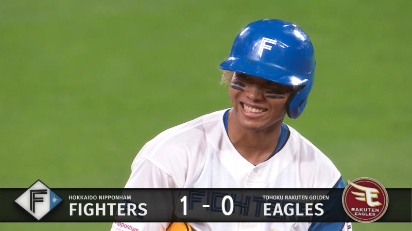 6回裏・F水谷瞬 ついに試合を動かす!! レフト線への先制タイムリー2ベース!!