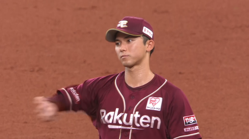 5回裏・E宗山塁 センス炸裂!! 難しいバウンドに半身後ろに下がり合わせるスーパープレー!!