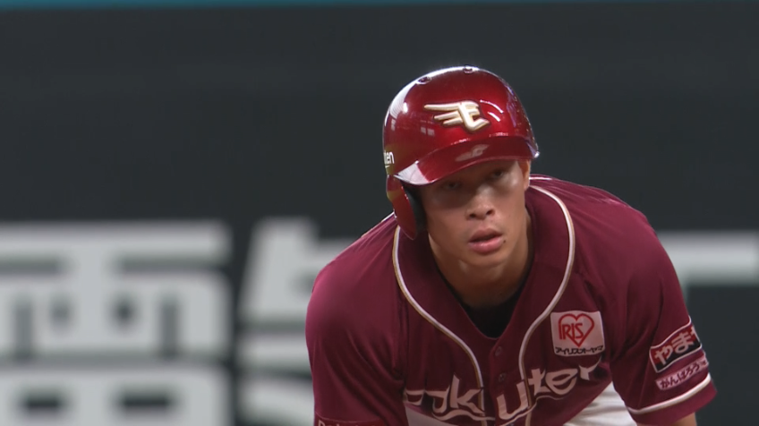 5回表・E中島大輔 盗塁成功でチャンスを広げる!!