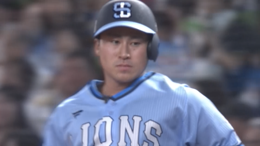 2回裏・L渡部聖弥 自身の誕生日の初打席をヒットで飾る!!