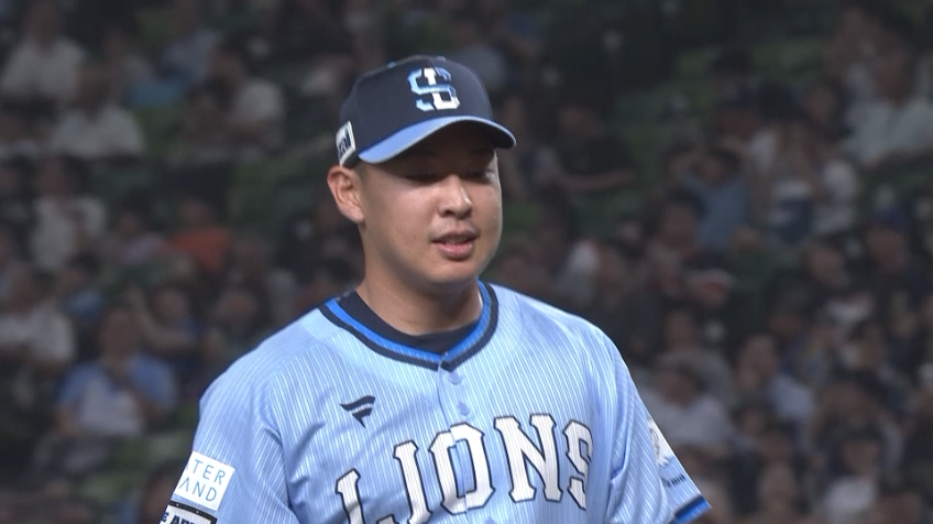 6回表・L山田陽翔 ノーアウト1,2塁のピンチで登板し無失点に抑える!!
