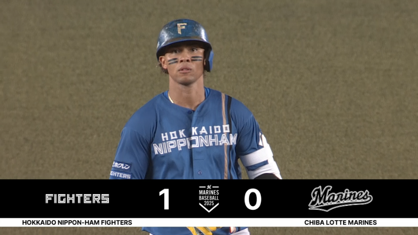 3回表・F水谷瞬 センターの頭上を越える先制タイムリー2ベース!!