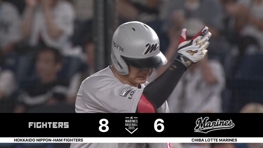 8回裏・M藤岡裕大 正念場にセンターへのタイムリーヒットで猛打賞!!