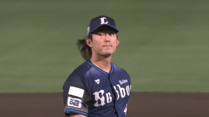 1回裏・L今井達也 3者連続三振を奪う抜群の立ち上がり!!