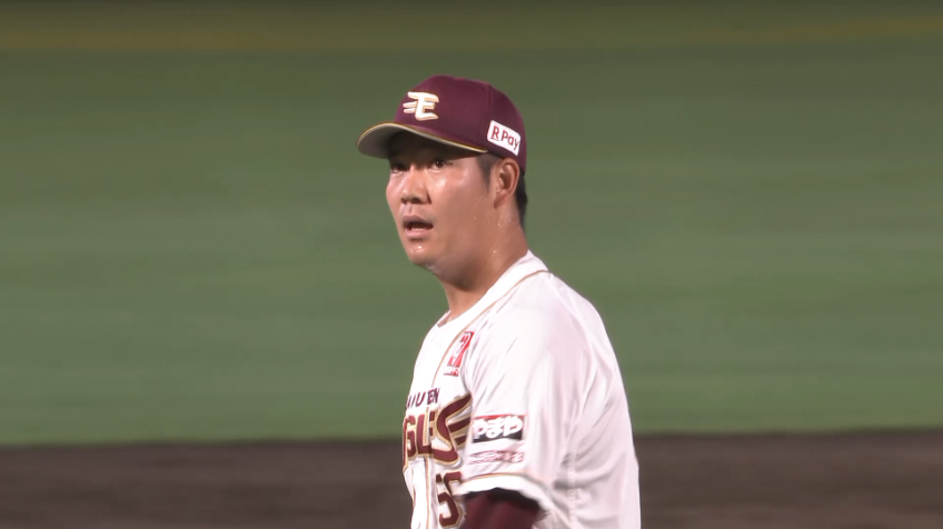 7回表・E鈴木翔天 変化球で空振り三振を奪う!!