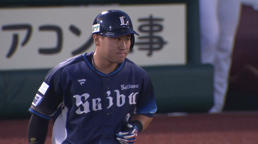 1回表・L渡部聖弥 三遊間を破るタイムリーヒットで初回から先制!!