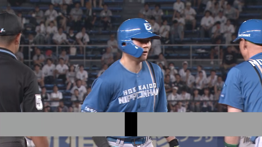 2回表・F清宮幸太郎 フェンス直撃のタイムリー2ベースで追加点!!