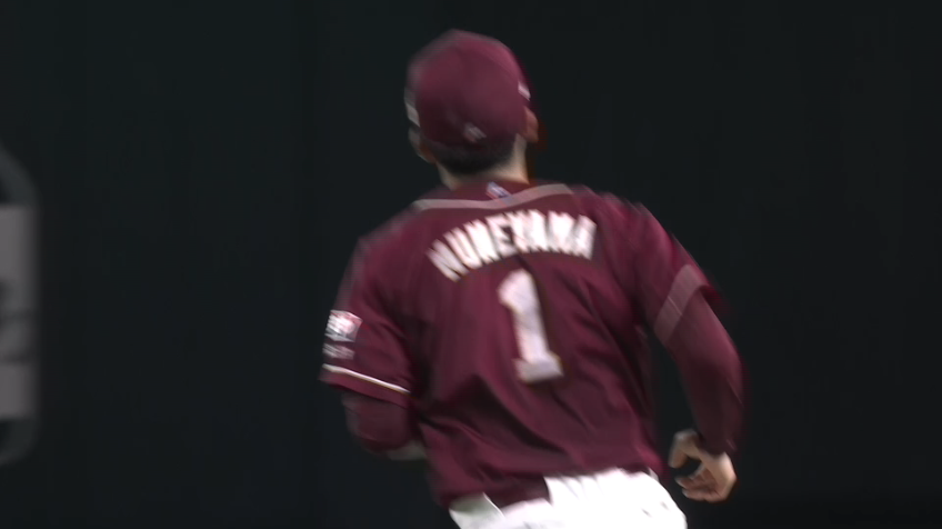 5回裏・E宗山塁 素早く華麗なランニングスローでアウトに!!