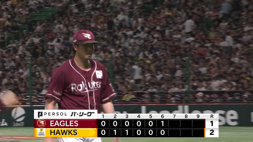 6回裏・E西垣雅矢 最後は3球三振!! 2者連続三振でピンチを凌ぐ!!